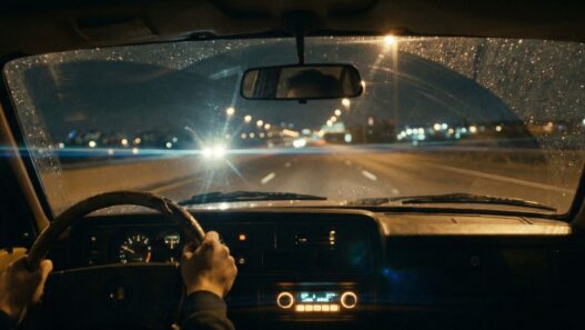 Boş yolda giden film sahnesi, film müziği örneği