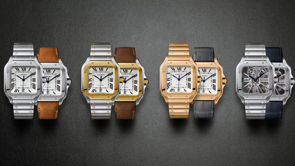 Cartier luxury watch