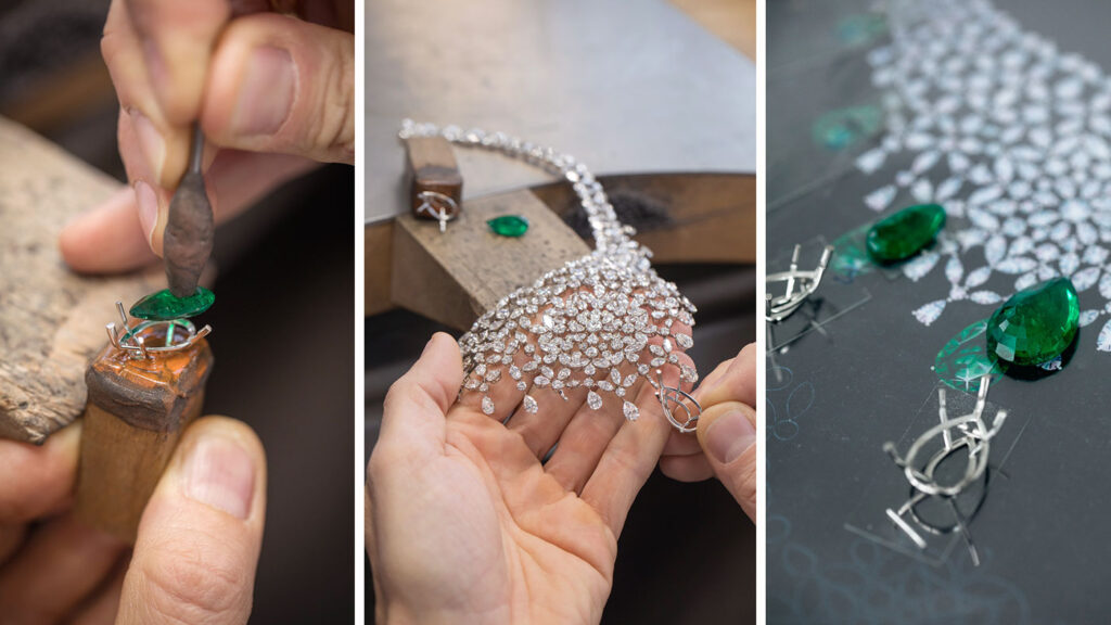 Chopard High Jewellery collection presented during Paris Couture Week