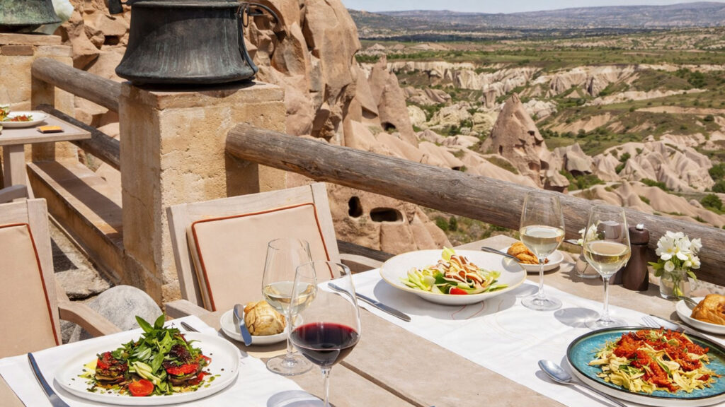 Kapadokya Seki Restaurant Manzarası