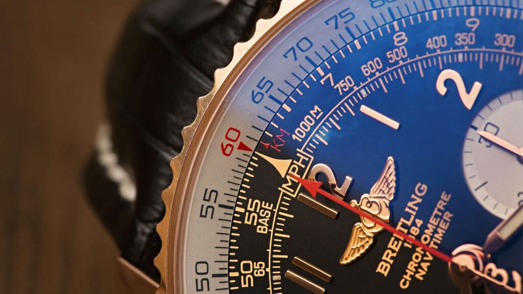 Breitling Slide Rule Bezel