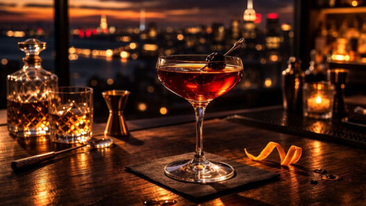 Klasik Manhattan kokteyli | Voggia