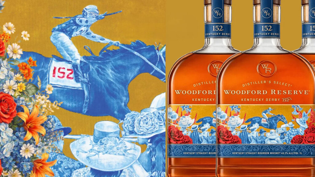 Woodford Reserve label details designed by Anna Murphy.