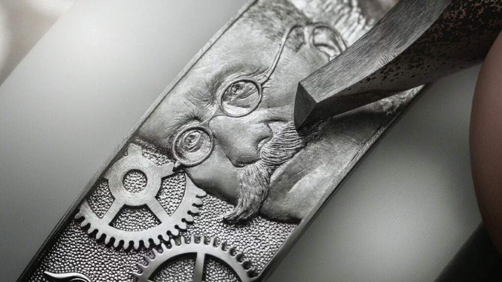 Audemars Piguet 150 Heritage elle oyulmus heykel | Voggia