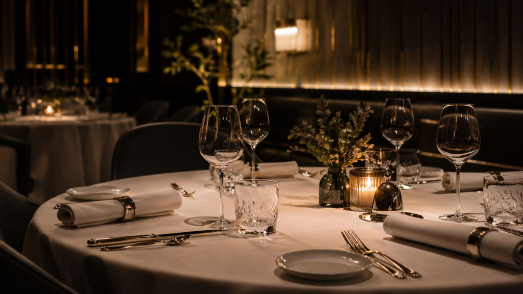 Fine Dining Masasında Kusursuz Service Hazırlığı