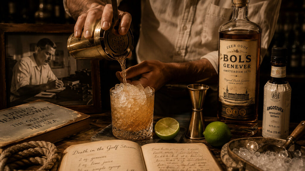 Hemingway tarzı Jenever kokteyli