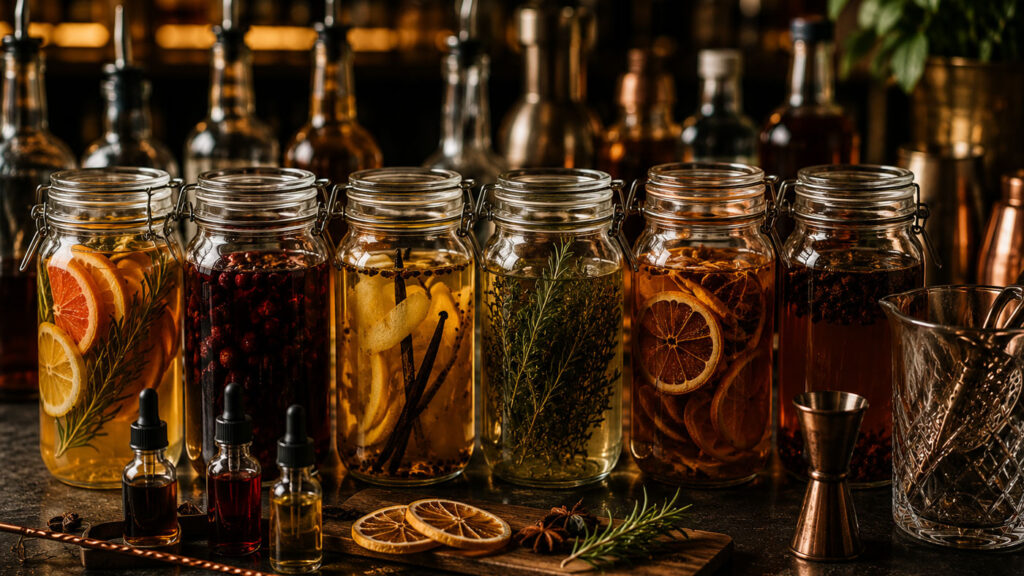 Modern bar kültüründe kullanılan infusion ve maserasyon hazırlıkları