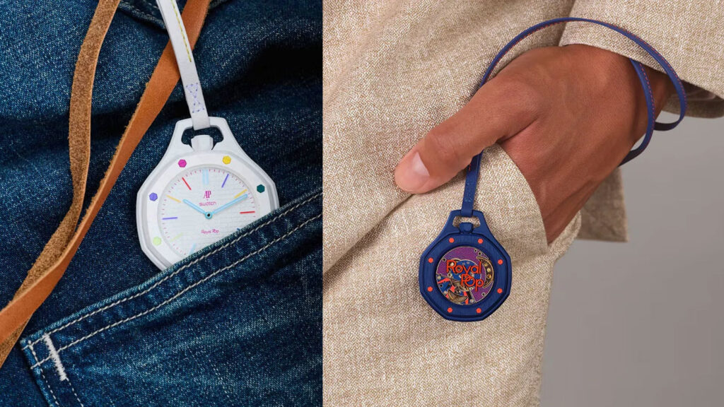 Royal Pop pocket watch format