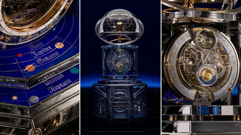 Vacheron Constantin La Quete du Temps clock